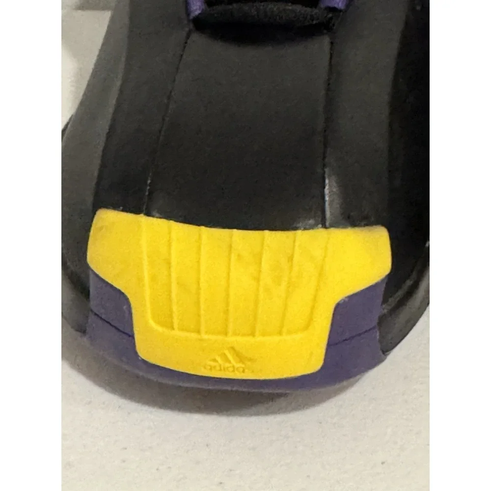 Adidas Crazy 1 Kobe Bryant Black Yellow Basketball Shoes FZ6208 Mens 10.5